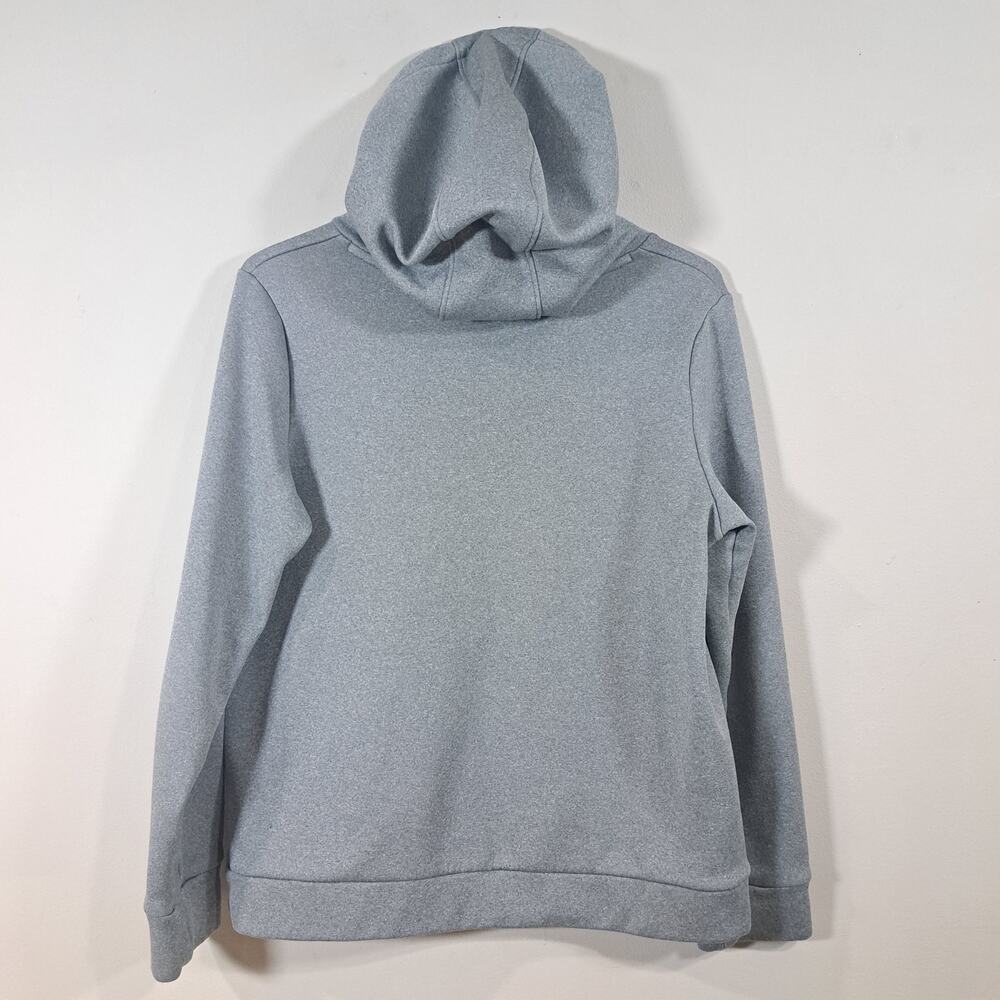 Under Armour Girl's Gray Purple Heart Hoodie YXL - Picture 2 of 5